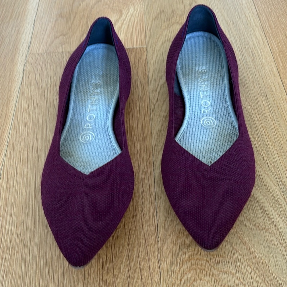 Rothy’s Point- cashmere flat